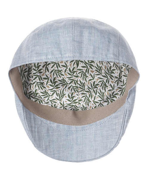 Cap Klassiek Linnen | Blauw