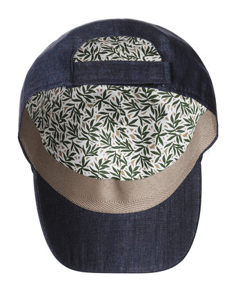 Baseball cap Linnen | Blauw