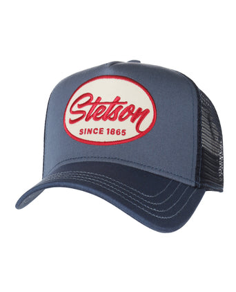 Stetson Trucker Cap Motorhaube | Blau