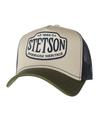 Stetson Trucker Cap Western Patch | Grün