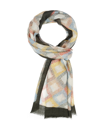 Stetson Scarf Summer Rhombus | beige 75