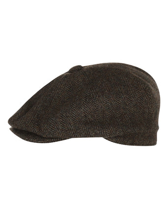 Christy Newsboy Tweed Cap | Groen