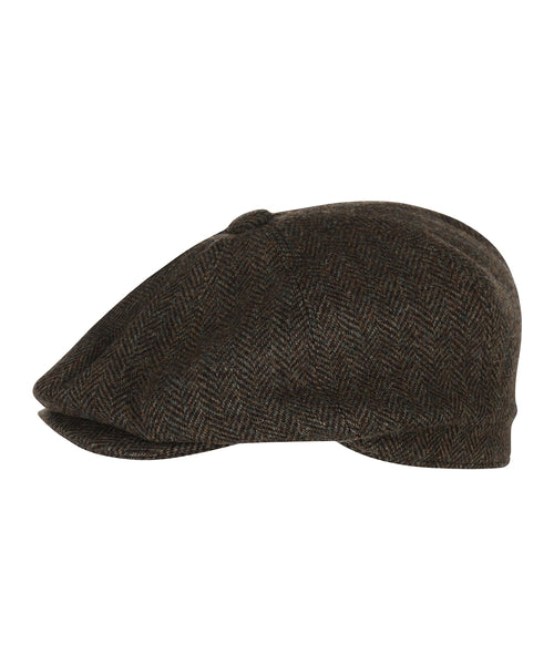 Christy Newsboy Tweed Cap | Groen