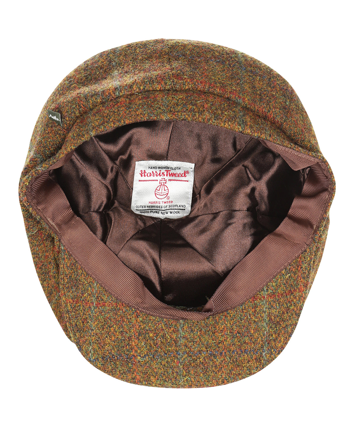 Harris Tweed Newsboy Cap | Roestbruin
