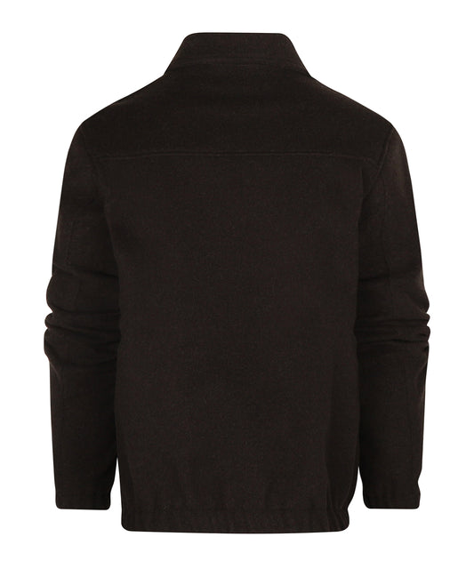 Wol Blouson | Bruin