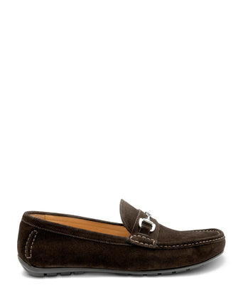 Loake Hawthorn Suéde Driver Shoe | Bruin