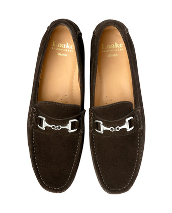 Loake Hawthorn Suéde Driver Shoe | Bruin