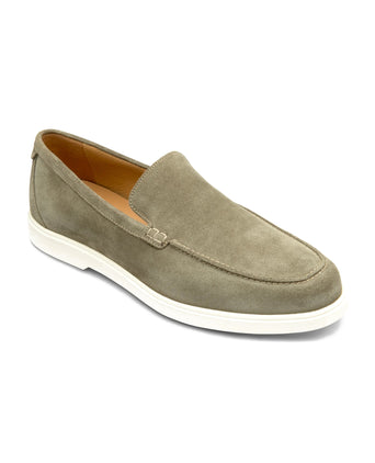 Loake Tuscany Apron Loafer Suéde | Groen