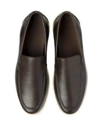Loake Tuscany Apron Loafer Grain Calf Leather | Bruin