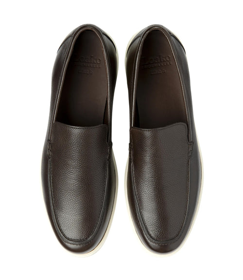 Loake Tuscany Apron Loafer Grain Calf Leather | Bruin