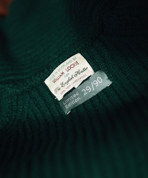 Sjaalkraag Vest 90 Years Edition | 90 Y Green