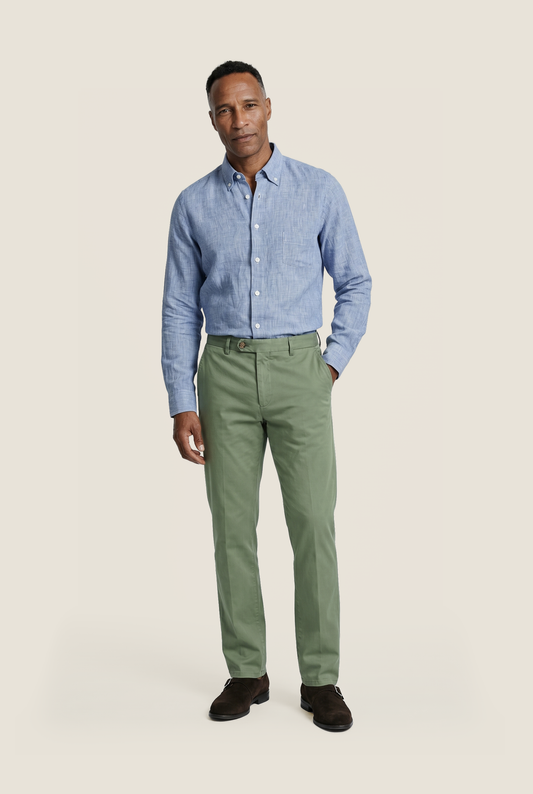 Shirt Linen | Blau