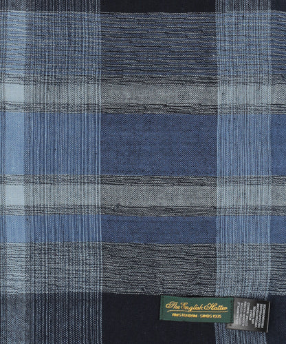 Katoen Viscose Sjaal | Blauw Navy Multi