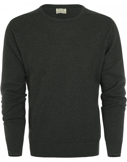 Pullover Lamswol ronde hals | Seaweed