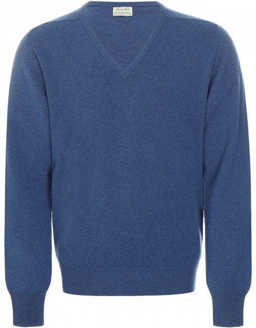 William Lockie V-hals Lamswol Pullover | Hurricane