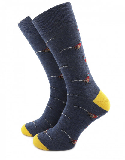 Corgi Herrensocken | Denimblau