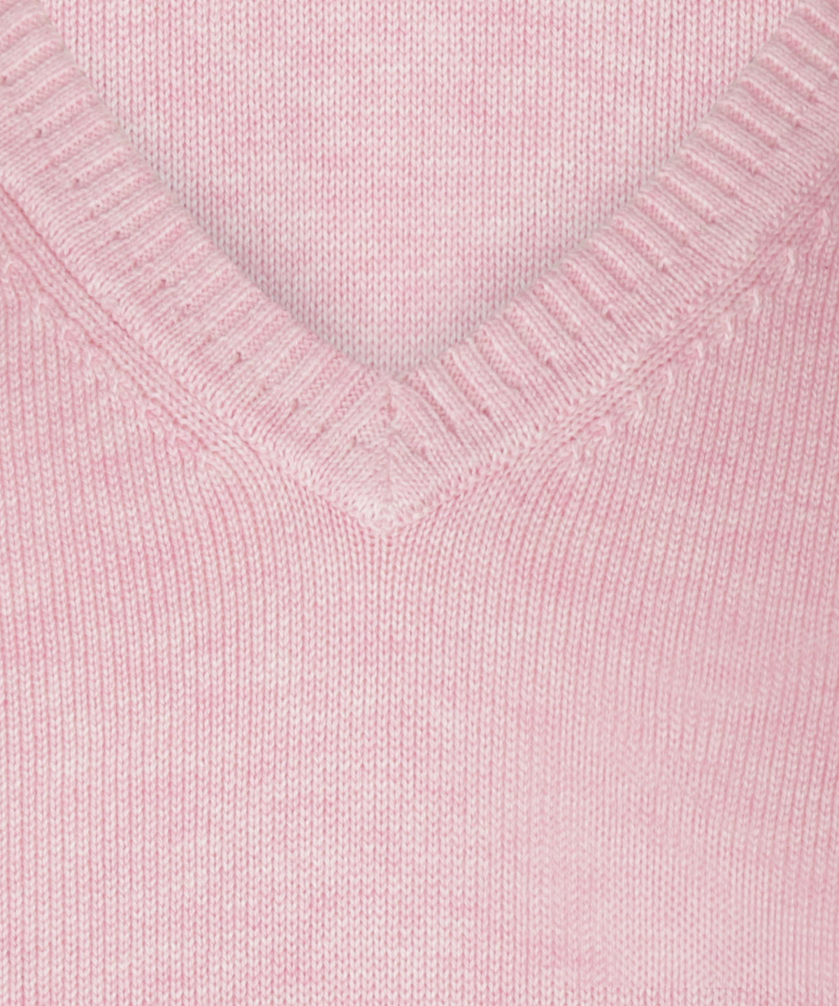 Baumwollpullover mit V-Ausschnitt |