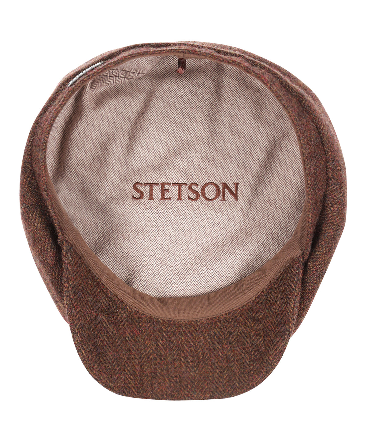 Hatteras Wool Herringbone | Kastanjebruin