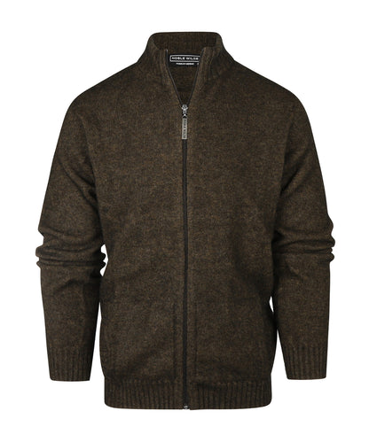 Strickjacke mit Reißverschluss |