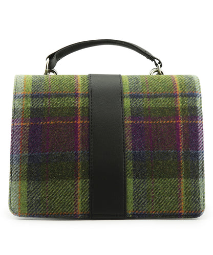 Tas Fiona | Paars Groen Ruit