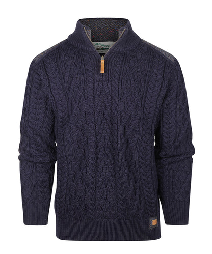 Pullover Half Zip | Navy