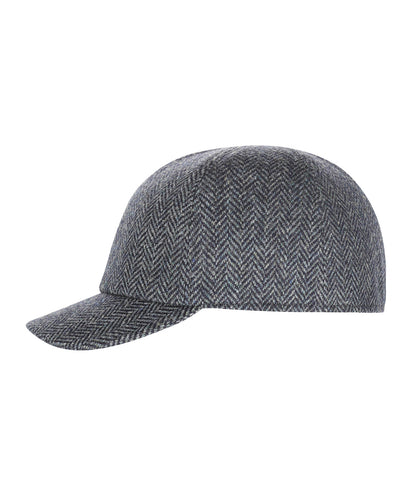 Baseball Cap Tweed | Dunkelblau