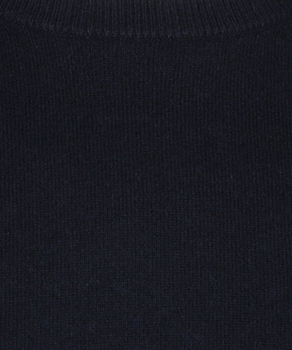 Cashmere Ronde Hals Pullover | Navy