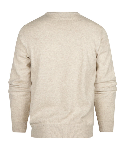 Kaschmir Rundhalspullover | Beige
