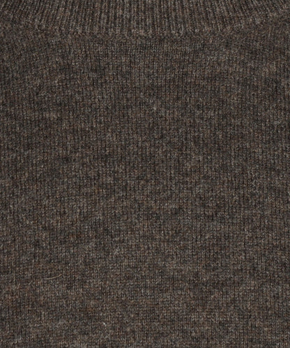 Cashmere Ronde Hals Pullover | Bruin
