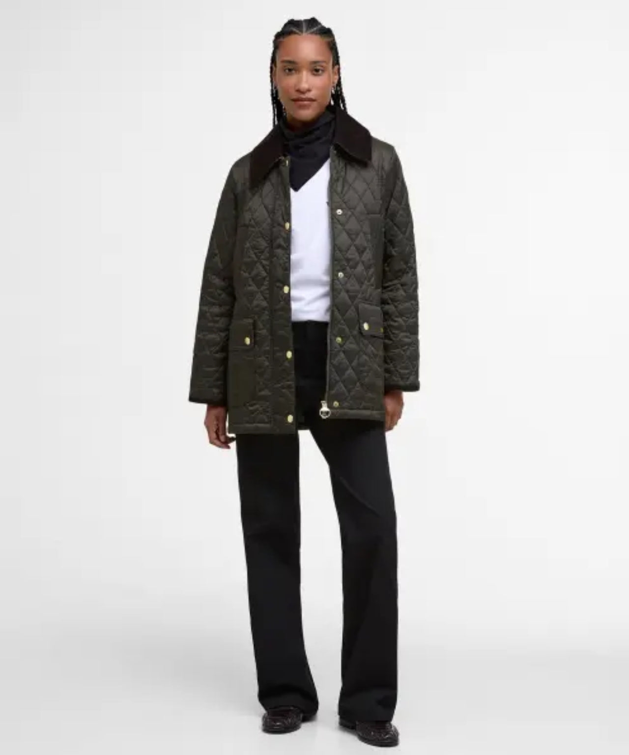 Barbour Modern Beadnell Quilted Women's Jacket | Green