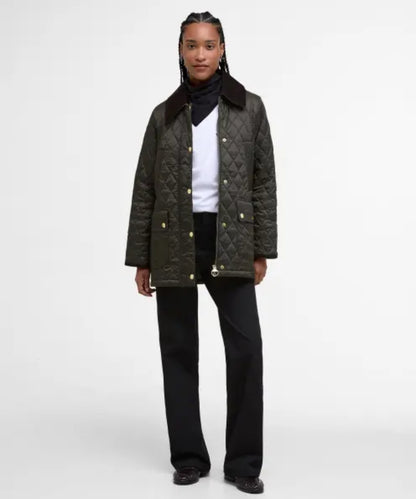 Barbour Modern Beadnell Quilted Women's Jacket | Green