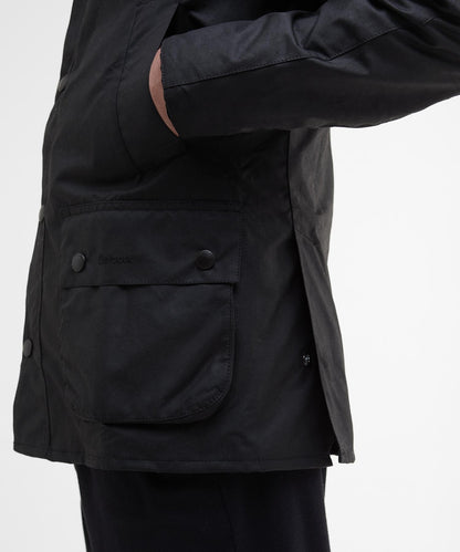 Ashby Wax Jacket | Black