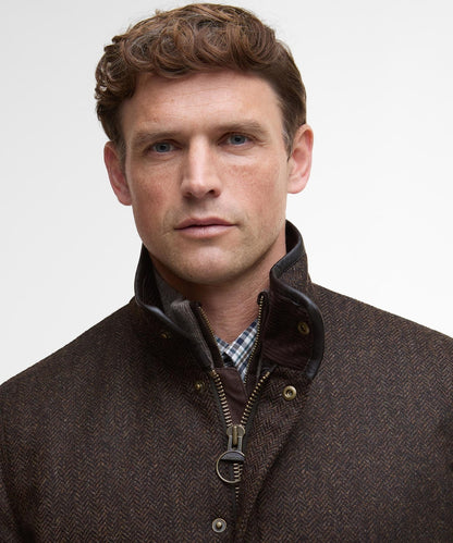 Hereford Tweed Wool Jacket | Brown