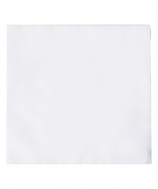 Pocket Square Cotton | White
