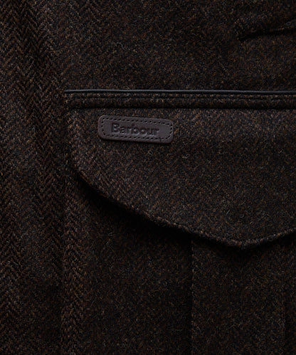 Hereford Tweed Wool Jacket | Brown
