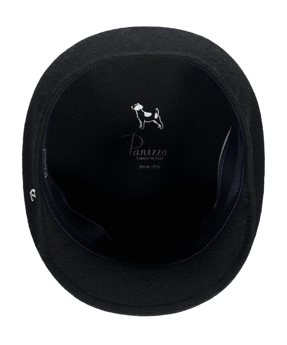 Panizza Felt Cap | Zwart