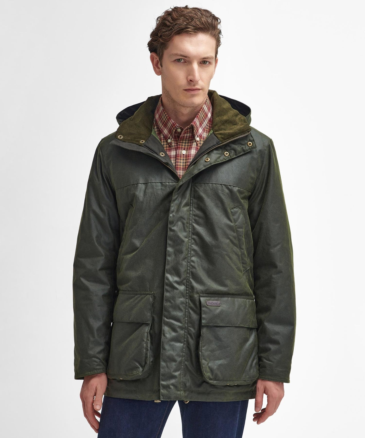 Bleaberry Wax Jacket | Fern