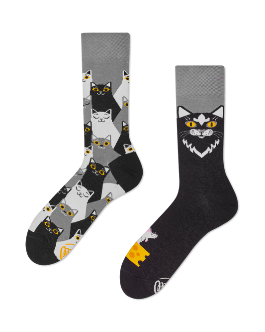 Herrensocken aus bedrucktem Baumwollmischgewebe | Design