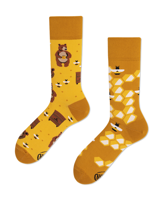 Herrensocken aus bedrucktem Baumwollmischgewebe | Design