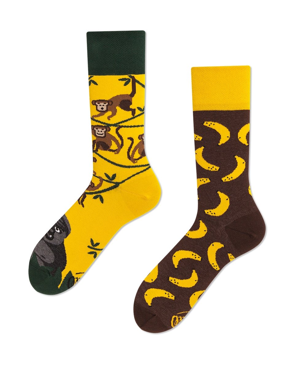 Herrensocken aus bedrucktem Baumwollmischgewebe | Design