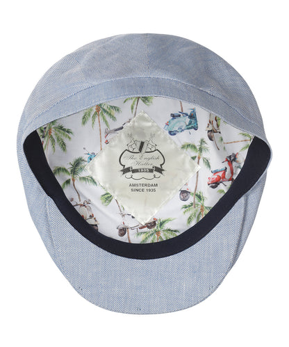 Klassieke Cap 100% Linnen | Licht Blauw