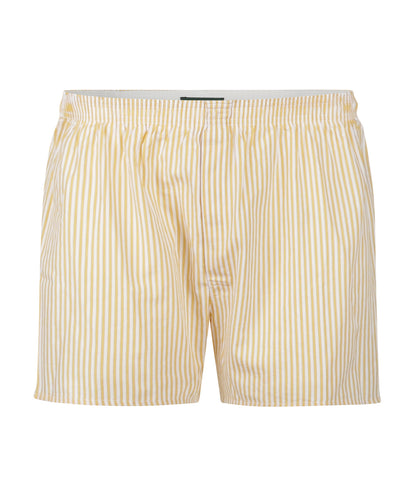 Boxershort katoen | Geel