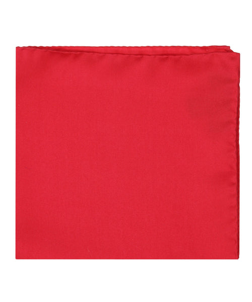 Pochet Zijden Uni | Rood