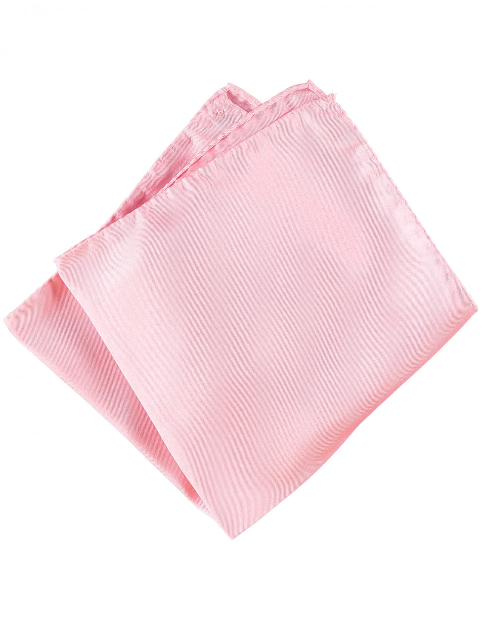 Einstecktuch aus Seide Uni | Rosa