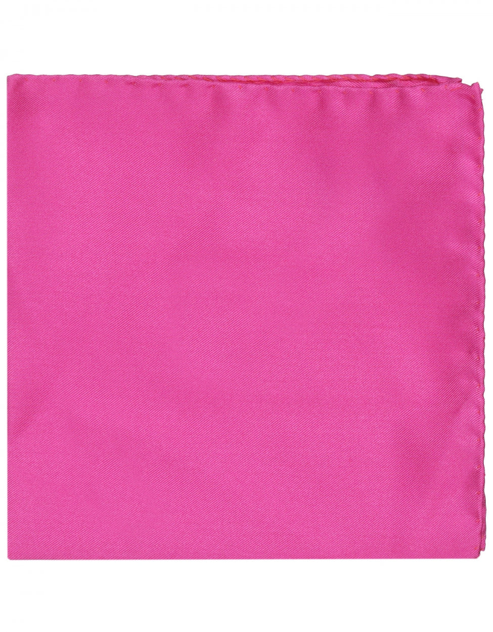 Pocket Square Silk Uni | Fuchsia