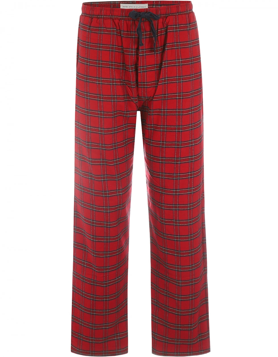 Luxuriöser Flanell-Pyjama | Rot