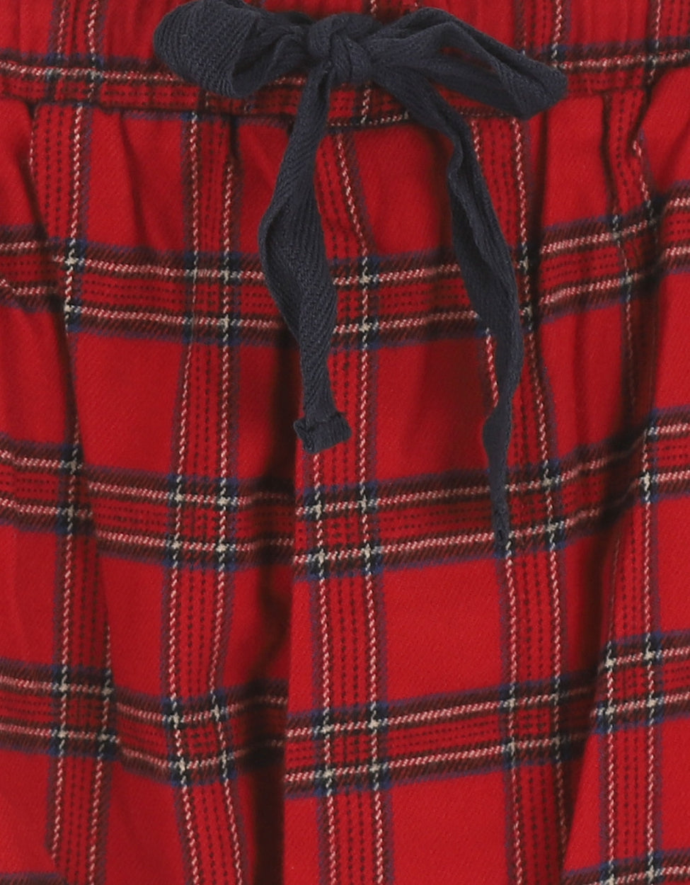 Luxuriöser Flanell-Pyjama | Rot