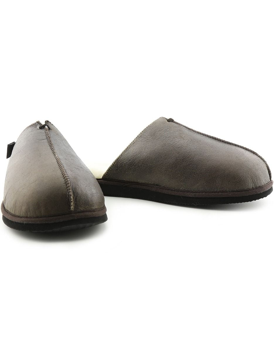 Shepherd Pantoffel Hugo | Donker Bruin