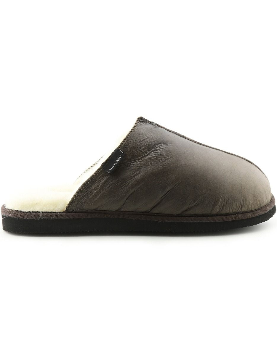 Shepherd Pantoffel Hugo | Donker Bruin