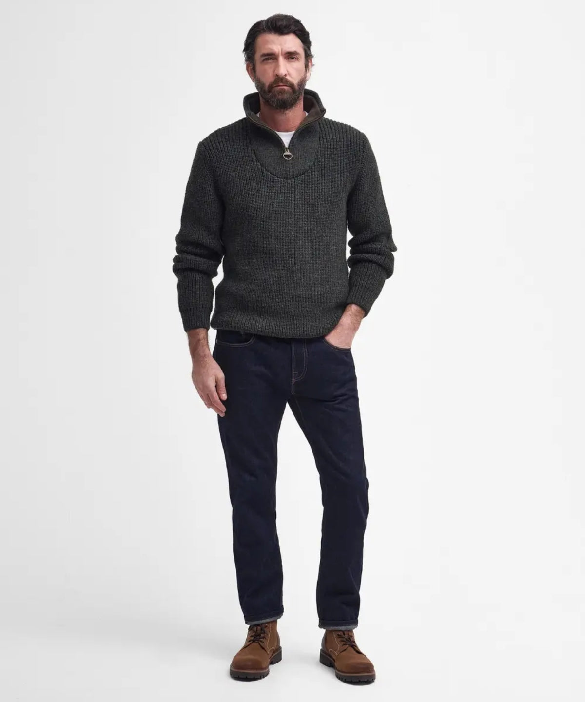 Pull New Tyne Half Zip | Oliv